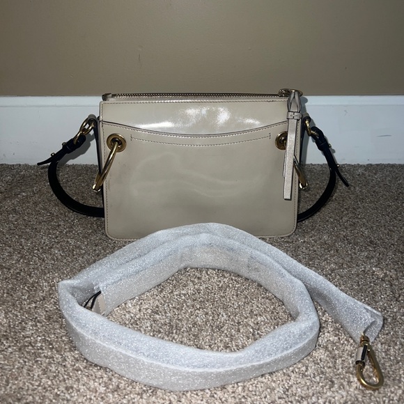 Small Roy Chloe Bag In Glossy Lambskin With “sfumato” effect & smooth Calfsk - Picture 7 of 12